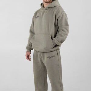 Comfrt Hoodie & Sweatpants set- moss coordinate, size 3X unisex never worn